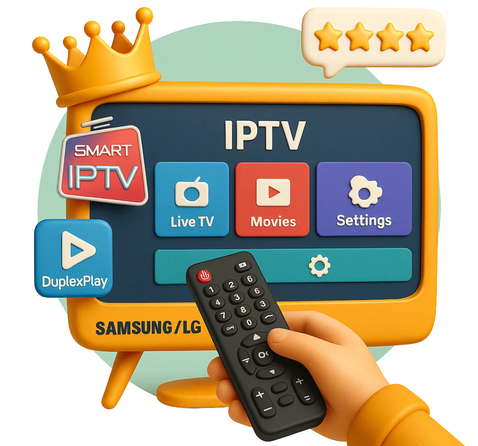 IPTV-on-Samsung-&-LG-Smart-TVs
